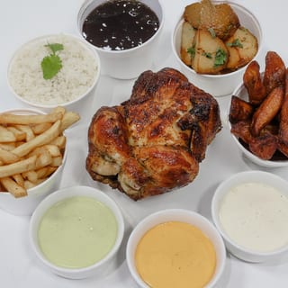 Family Meal 1 Whole Chicken with 2 Large Sides